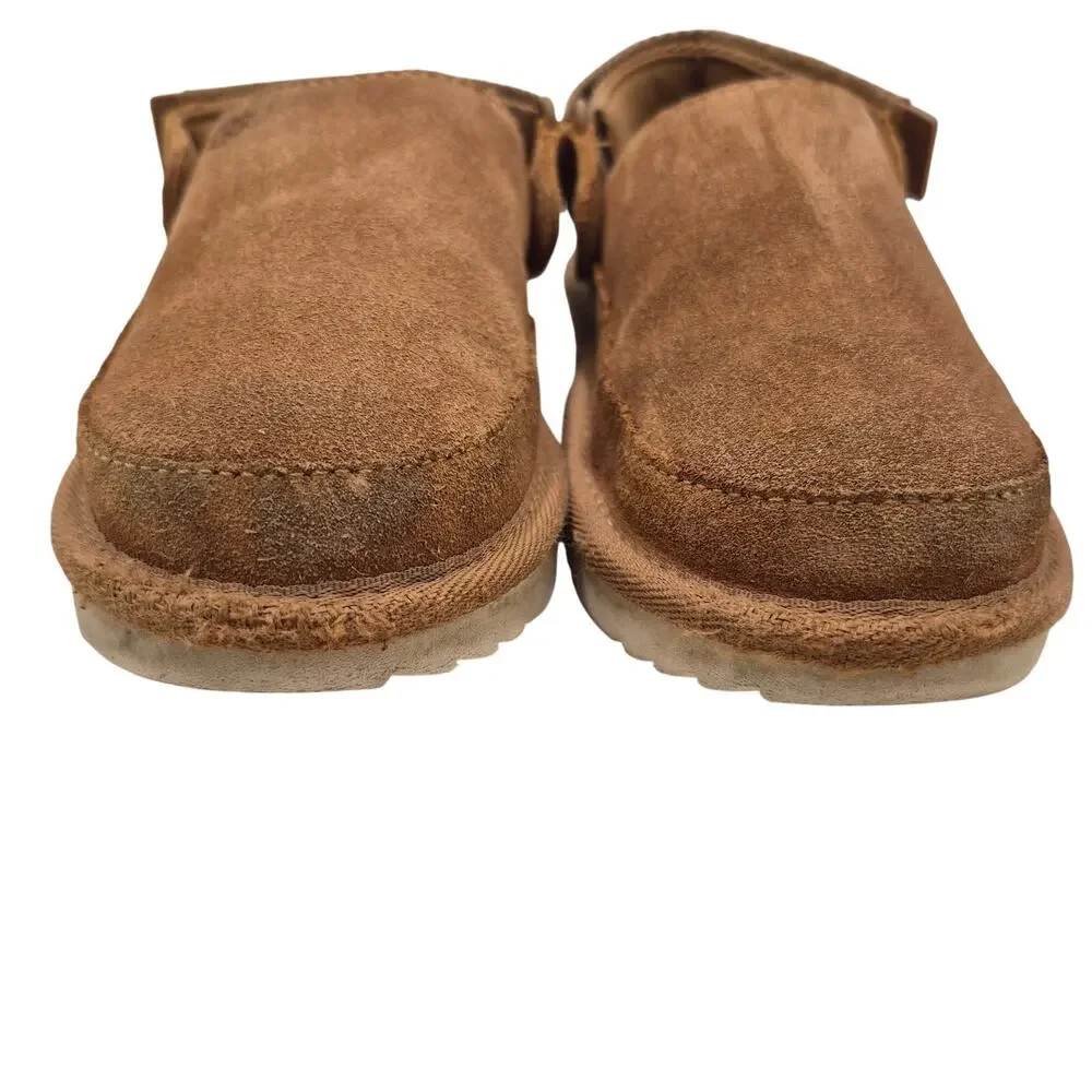 UGG Goldenstar Cozy Clog chestnut Girls size 13
